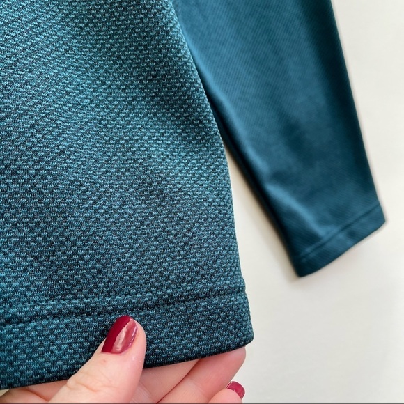 NWT Callaway 1/4 Quarter Zip Pullover Golf Weather Series Dark Green Teal Size L - Picture 7 of 14